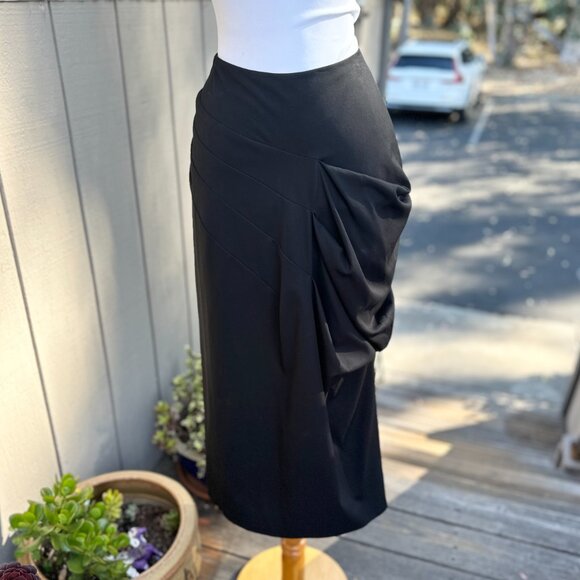 SOLD Dries van Noten Samy Skirt NWT, Black - Picture 7 of 11